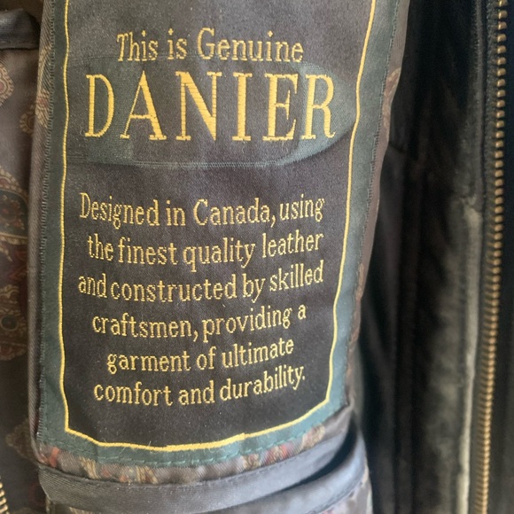 3/4 length leather coat - Picture 4 of 4